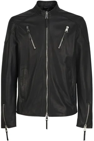 Giuseppe Zanotti Zipped leather jacket