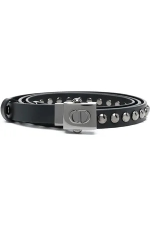 Dior CD-buckle studded belt