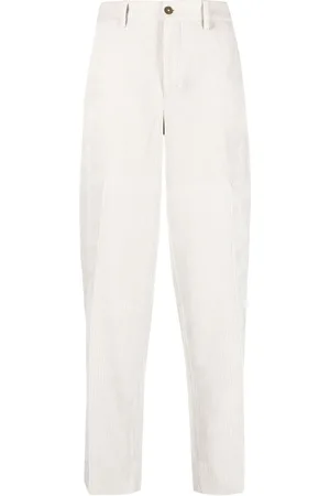 BRIGLIA Straight-leg corduroy trousers