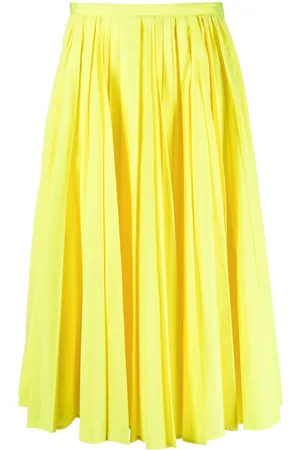 Serafini Pleated mid-length skirt