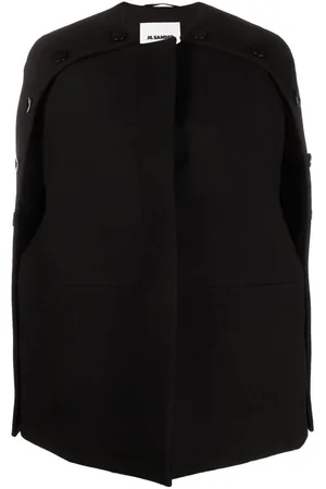 Jil Sander Buttoned slit-sleeves coat