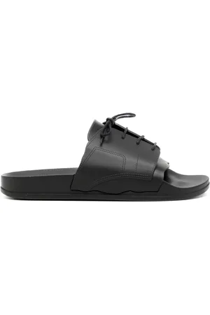 Maison Margiela Lace-up pool slides