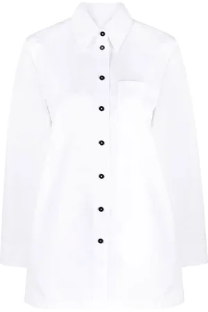 Jil Sander Long-sleeved patch pocket shirt