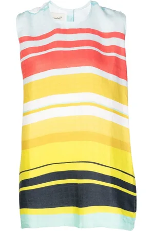 Bambah Striped sleeveless tunic