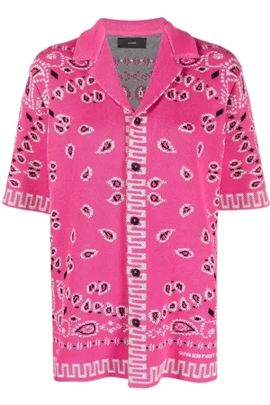 Alanui Paisley-print short-sleeved shirt