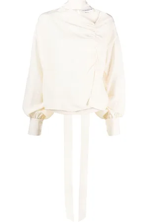 Victoria Beckham Scarf neck blouse