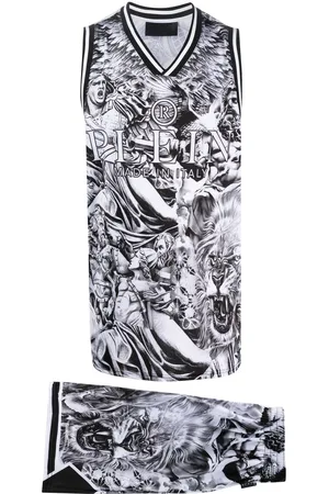 Philipp Plein Tattoo-print jogging suit