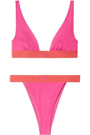 OFF-WHITE Condenced two-tone bikini