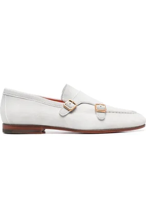 santoni Buckled monk shoes
