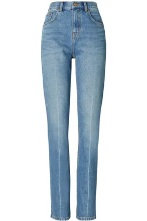 Tory Burch Mid-rise straight-leg jeans