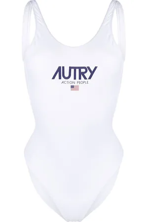 Autry Logo-print swimsuit