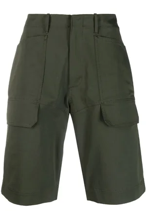 FERRARI Logo-plaque bermuda shorts