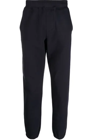 C.P. Company Cotton embroidered-logo track pants