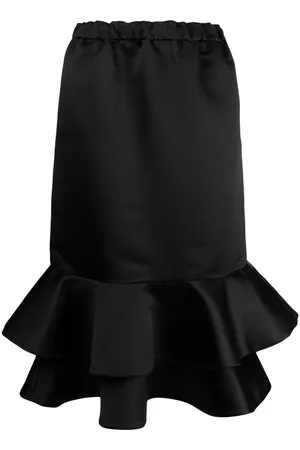 Comme des Garçons Ruffled midi skirt