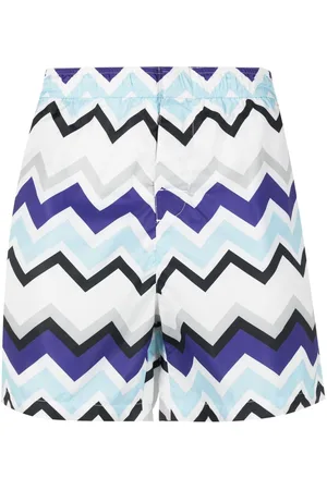 Missoni Zigzag-print swim shorts