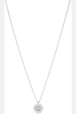 Damiani 18kt white gold Margherita diamond necklace