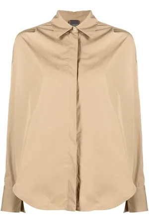LORENA ANTONIAZZI Longsleeved poplin shirt