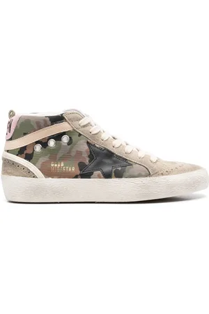 Golden Goose Logo-patch lace-up sneakers