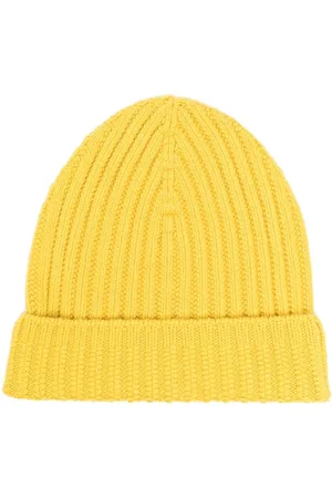 Barrie Ribbed cashmere beanie