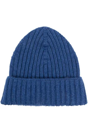 Barrie Ribbed cashmere beanie