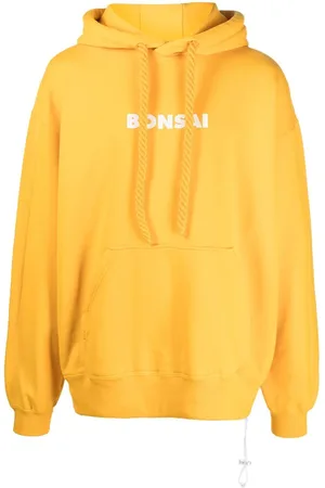 BONSAI Logo-print cotton hoodie
