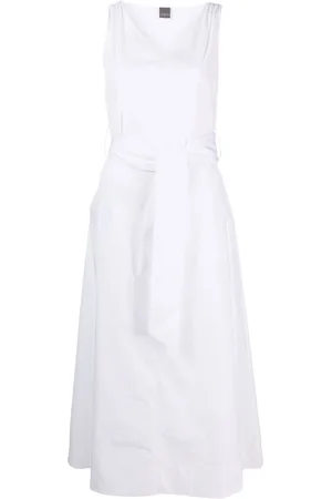 LORENA ANTONIAZZI Belted midi dress