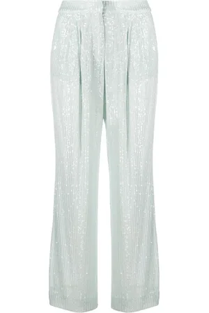ROTATE Sequin-embellished trousers