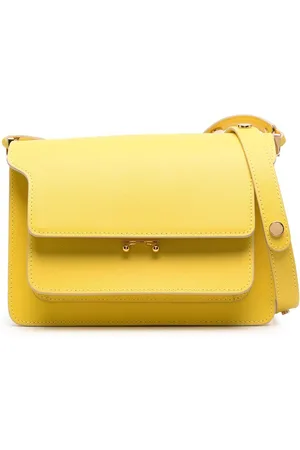 Marni Trunk leather shoulder bag