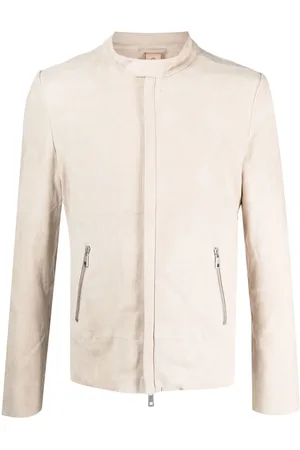 GIORGIO BRATO Zip-up leather jacket