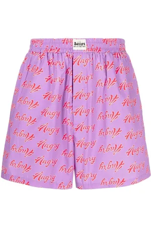 Natasha Zinko All-over Angry-print shorts