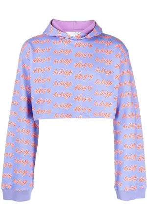Natasha Zinko All-over Angry-print hoodie