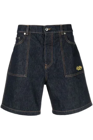OFF-WHITE Utility denim shorts