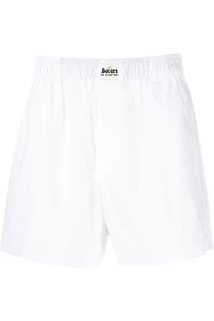 Natasha Zinko Logo-patch detail boxer shorts