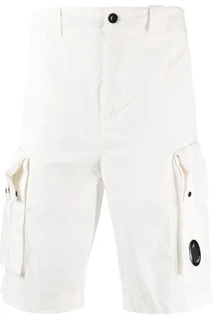 C.P. Company Logo-plaque cargo shorts
