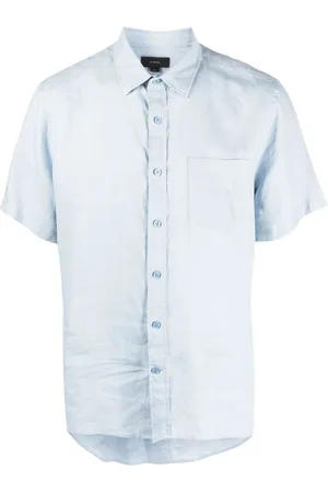 Vince Short-sleeved linen shirt