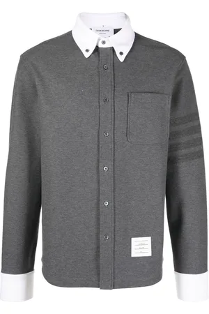 Thom Browne Cotton long-sleeved shirt
