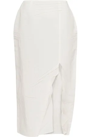 Prada Paper-based midi skirt