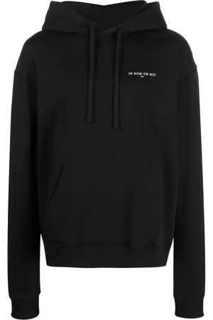 Ih Nom Uh Nit Graphic-print cotton hoodie