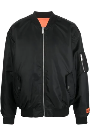 Heron Preston Padlock-patch bomber jacket