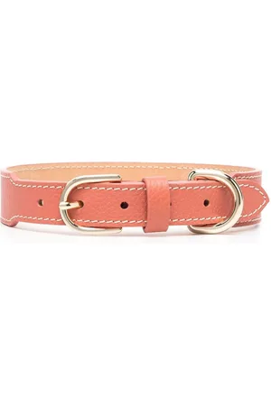 Sporty & Rich Leather pet collar