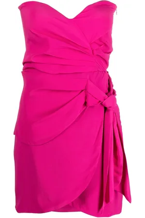 FEDERICA TOSI Ruched knotted minidress
