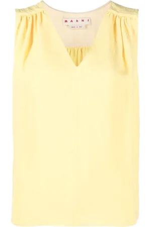 Marni Jacquard ruched top