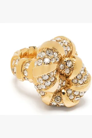 Lanvin Mélodie crystal-embellished ring