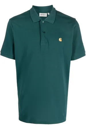 Carhartt Embroidered-logo polo shirt