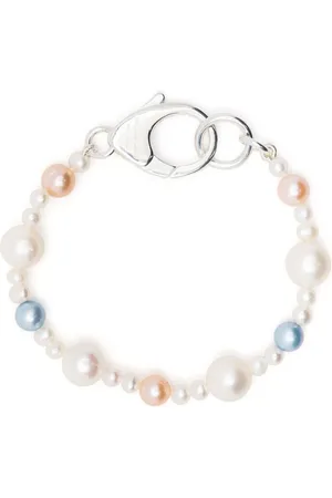 Hatton Labs Lobster-lock pearl bracelet