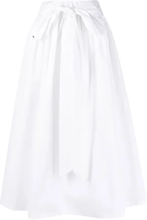 Philipp Plein Bow detail A-line skirt