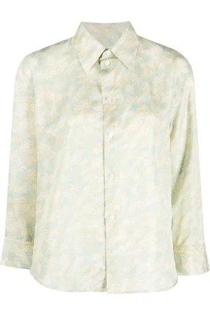 Jil Sander Floral-print long-sleeve shirt