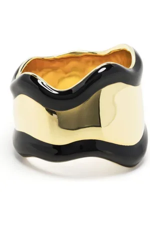 ESHVI Two-tone wave ring
