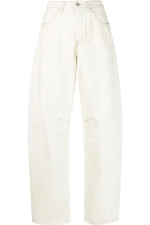 Palm Angels Tapered high-waisted jeans