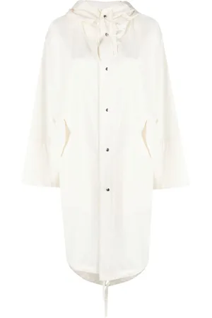 Jil Sander Logo-print drawstring coat